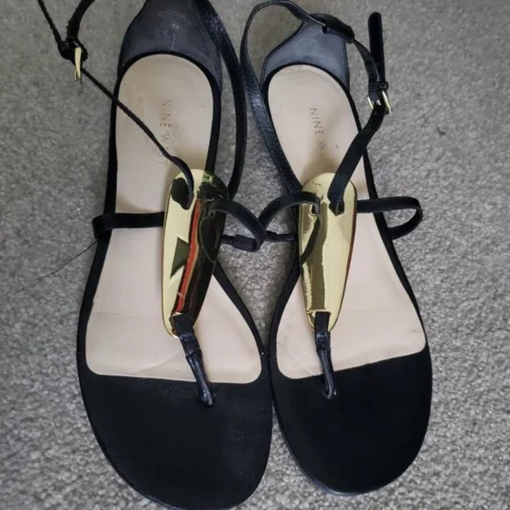 Qupid Heels Red and Black and Gold Nine West Bundle - Picture 10 of 15